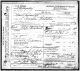 RIDER Arville Death Certificate 1924