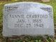 Fannie Crawford (I1583)
