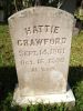 Hattie Crawford Headstone