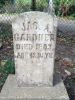 James A Gardner Headstone