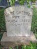 Mary Gardner Headstone