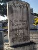 Moise Hollier and Bernadette Artigue Hollier Grave. 