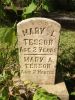 Mary L and Mary A Tesson Headstone