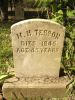 M H Tesson Headstone